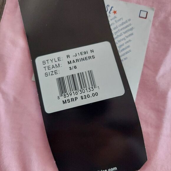 Adidas Baby Girl Mariners Onesie 3/6 Months - Picture 4 of 6